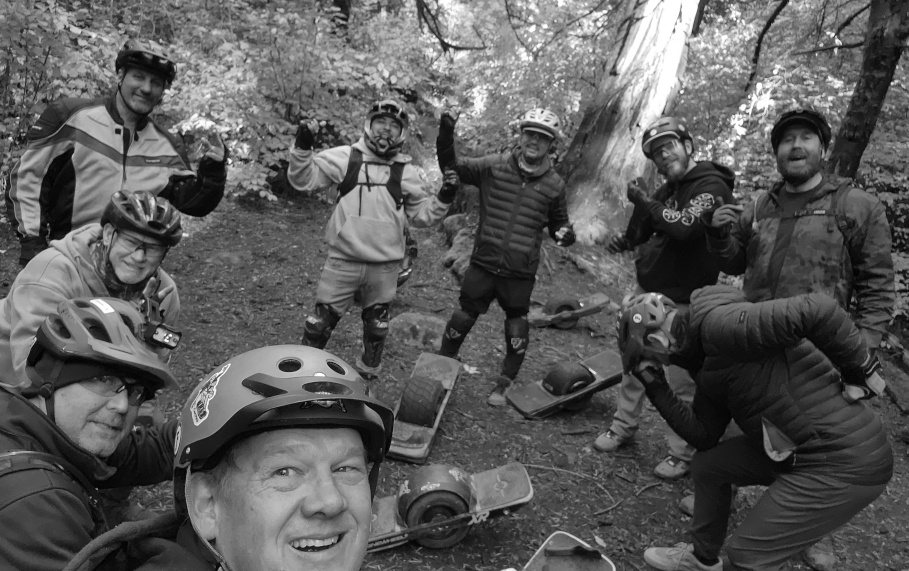 Group shot on the Nature Trail